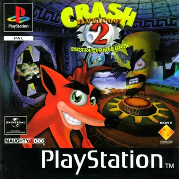 Crash Bandicoot 2 - Cortex Strikes Back (EU) box cover front